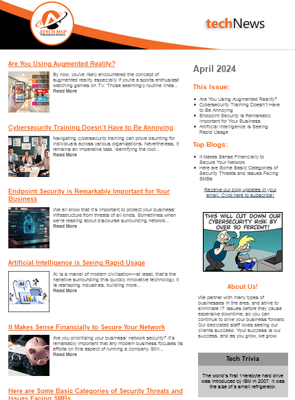 April 2024 Newsletter