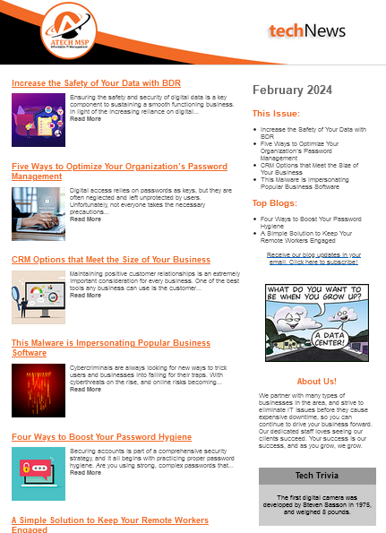 February 2024 Newsletter