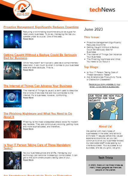 June 2023 Newsletter