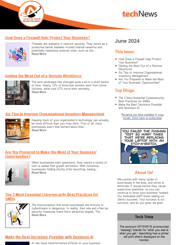 June 2024 Newsletter